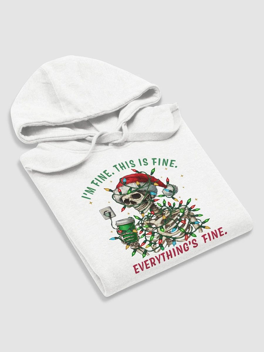 Funny Skeleton Santa Unisex Premium Hoodie product image (5)