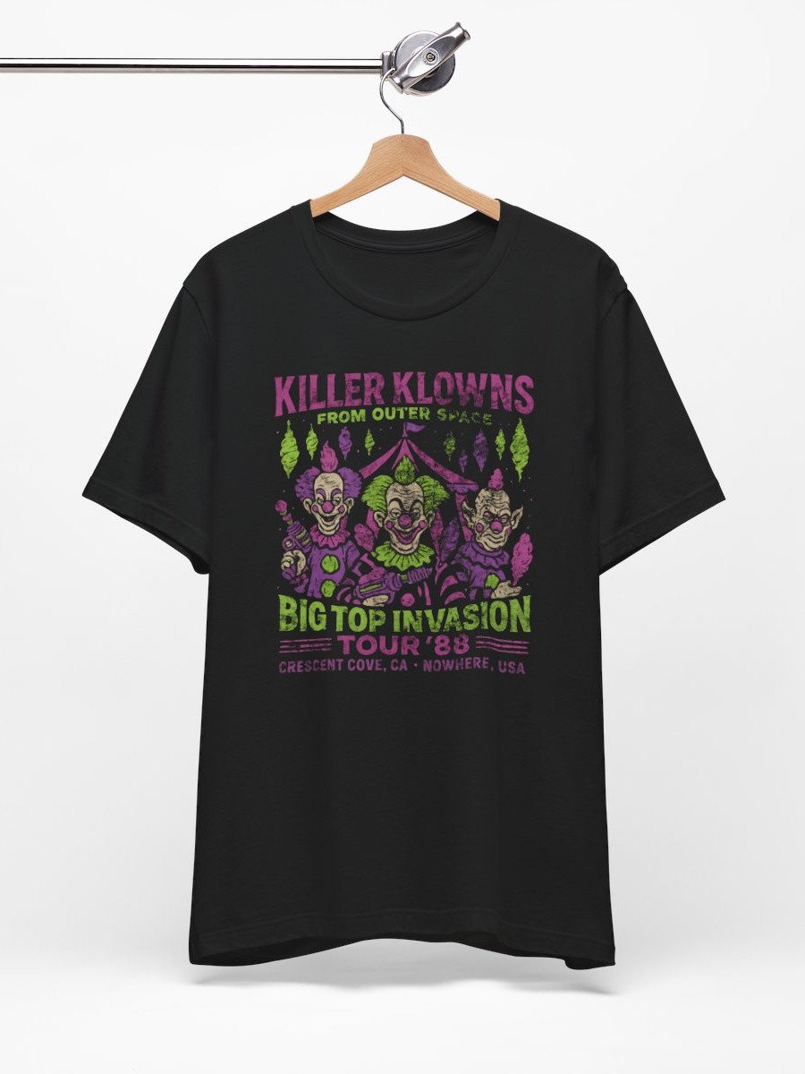 Killer Klowns From Outer Space T-Shirt – Big Top Invasion Tour ’88 product image (4)