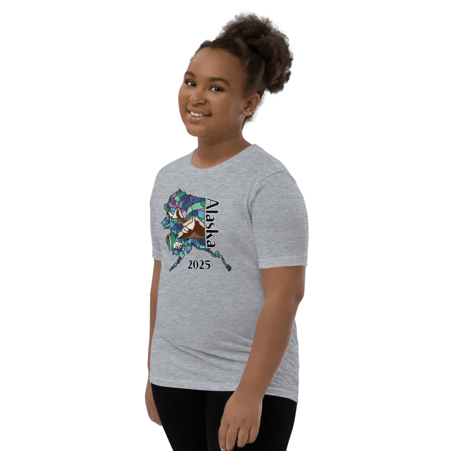 Great Alaskan Family Adventure: Stained Glass Youth Matching Tees product image (11)