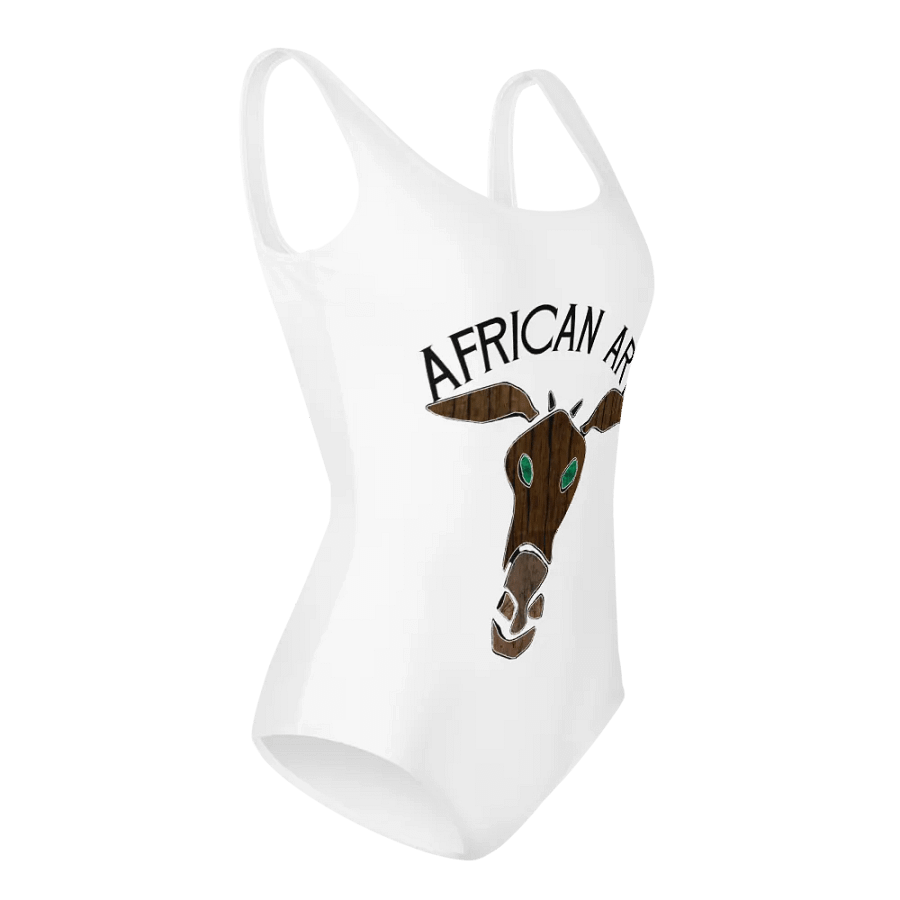 Giraffe Dreams All-Over Youth Swimsuit product image (3)