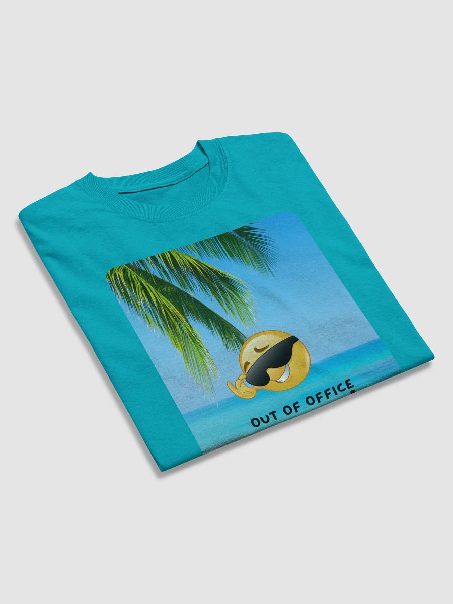 Out of Office Beach Emoji T-Shirt product image (46)