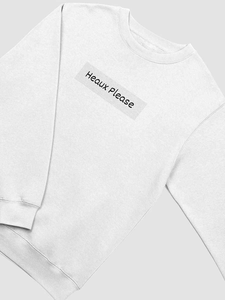 Black & White Phrase Apparel Heaux Please Sweatshirt product image (3)
