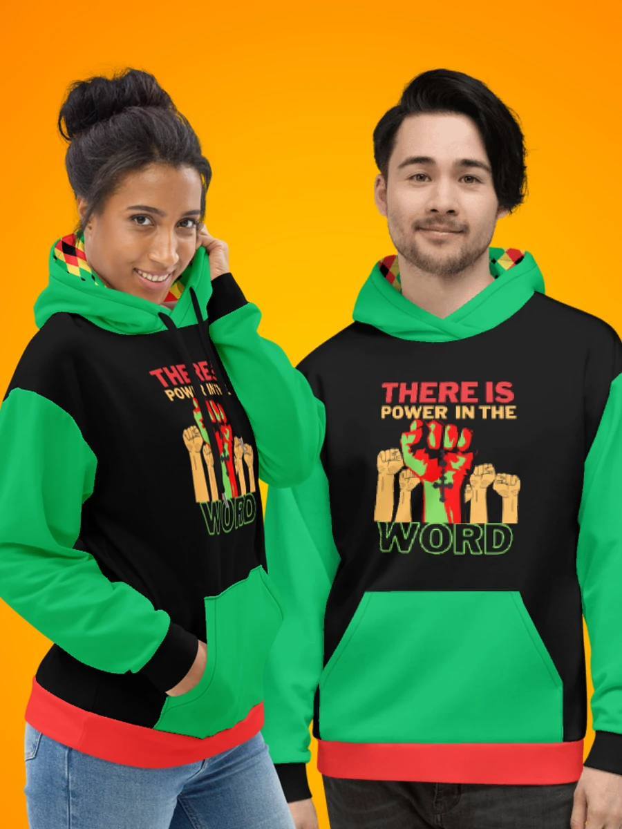 There Is Power In Word Color Block Hoodie product image (1)