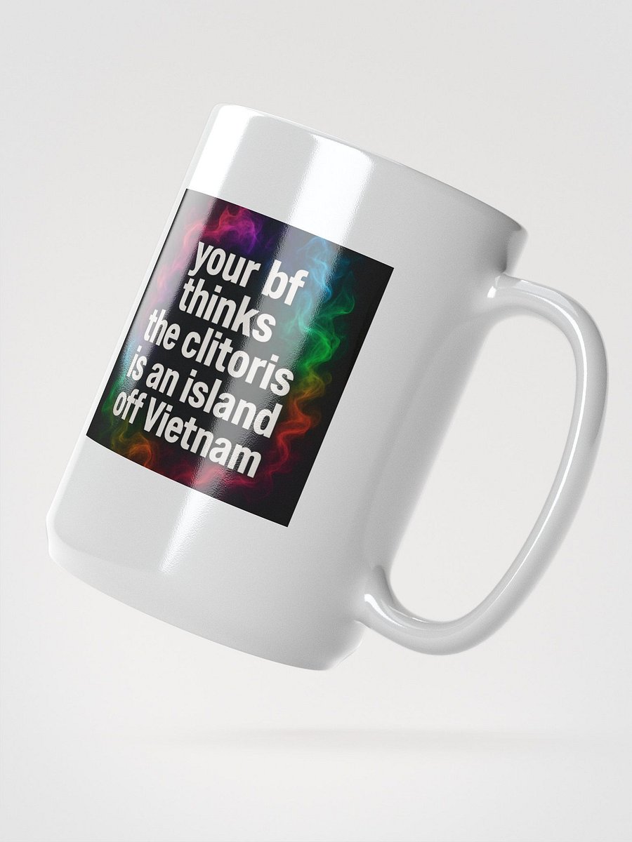 TFP Logo White Glossy Mug product image (2)