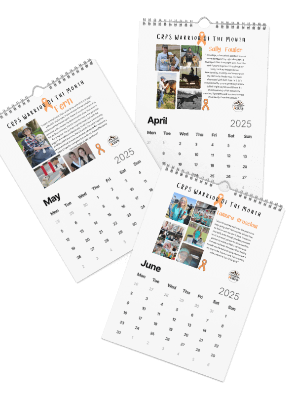 CRPS Warrior of the Month Calendar 2025 product image (3)