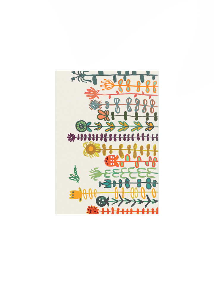 The whimsical garden art print product image (5)