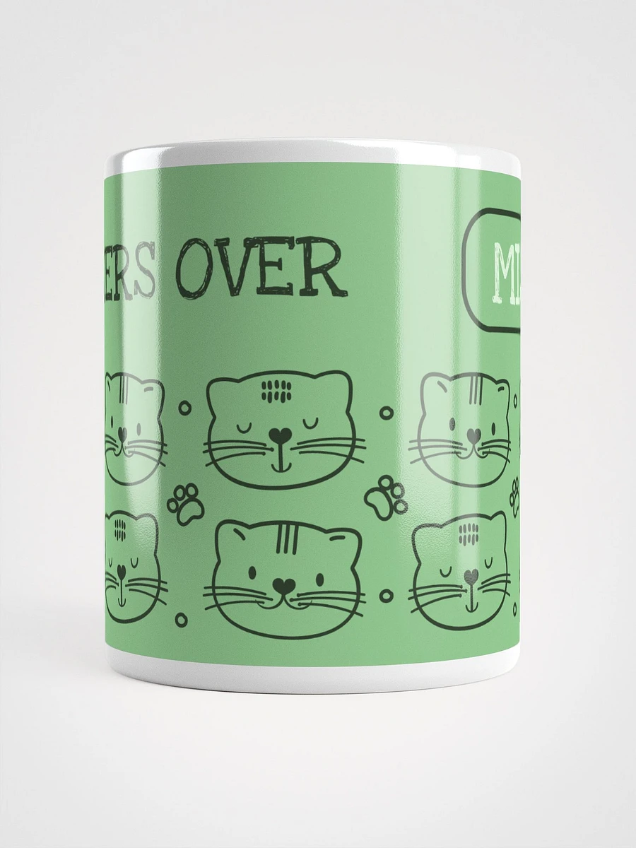 Whiskers over Misters Ceramic Mug - Adorable 11 oz or 15 oz Coffee Cup for Cat Lovers product image (9)