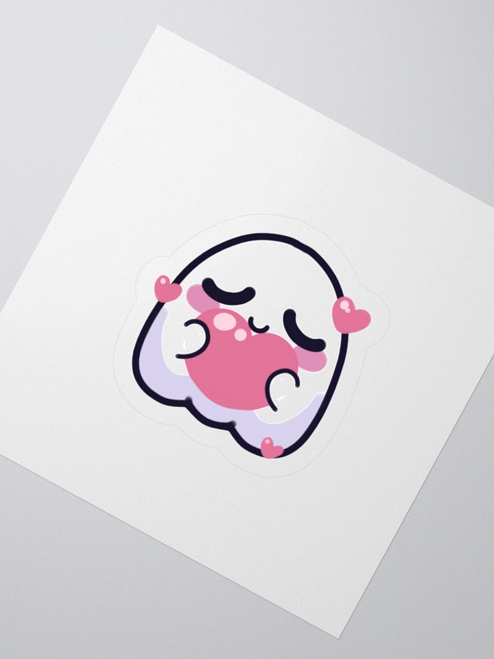 Cozy Ghostie Love Sticker product image (6)