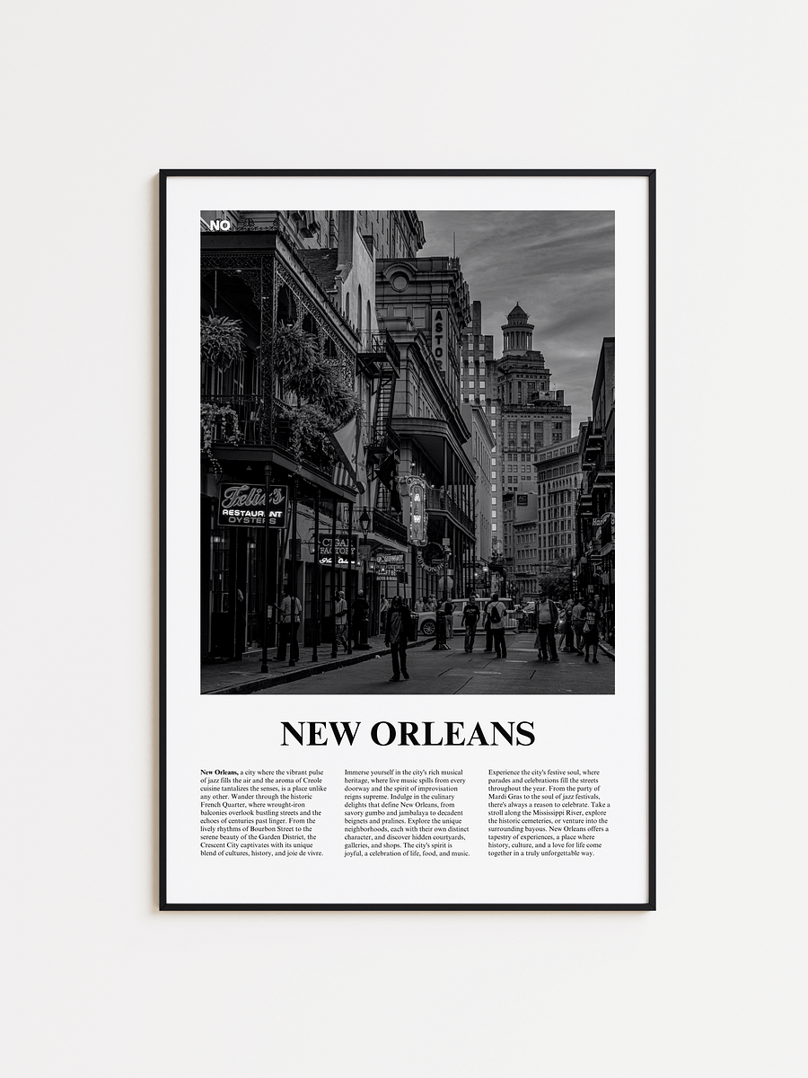 New Orleans 03 Newspaper Poster product image (1)