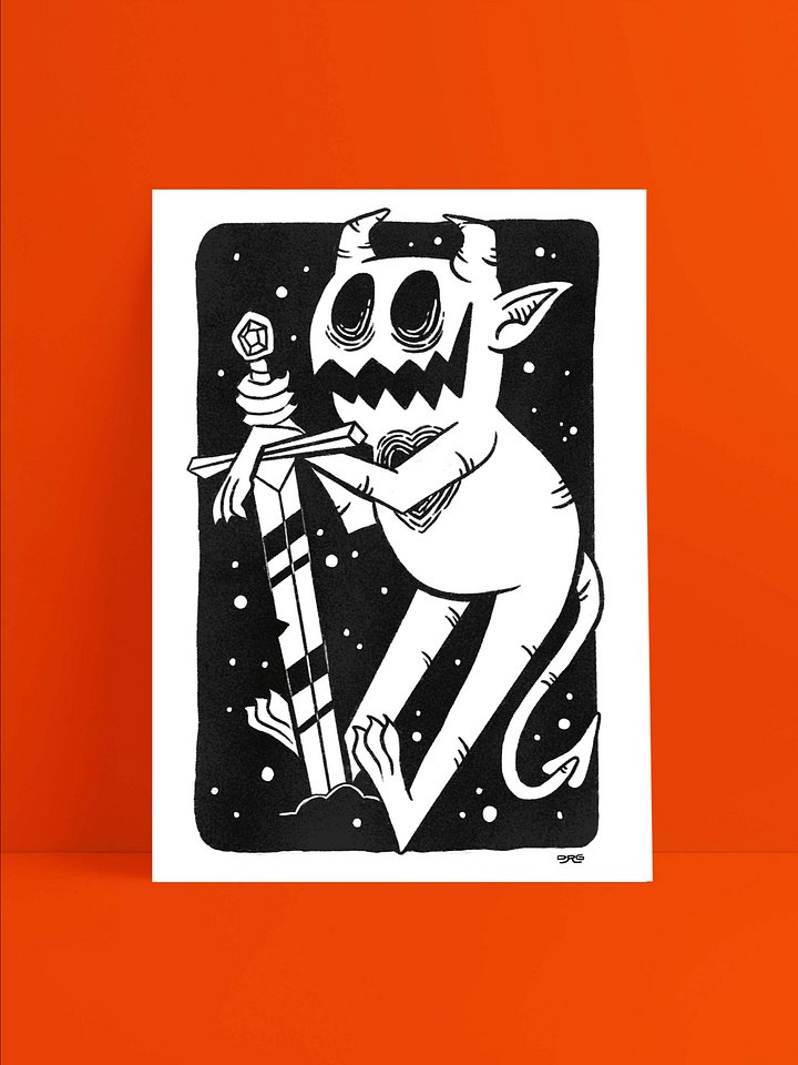 Sword Demon Print product image (1)
