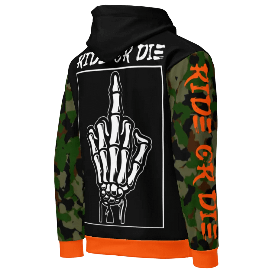 Sturgis Orange Camoflauge Hoodie product image (3)