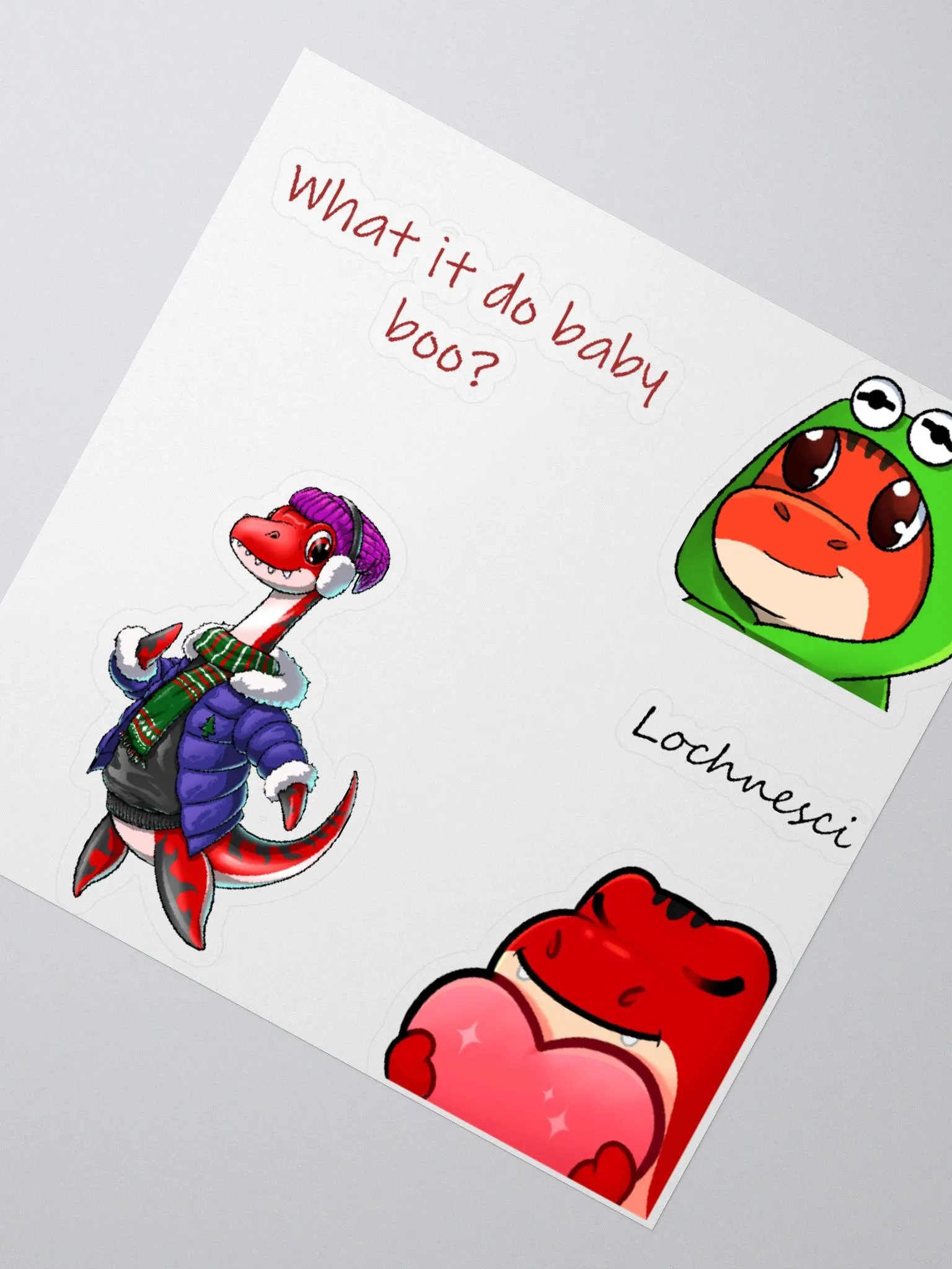 Lochy Stickers with Holiday Icon product image (2)
