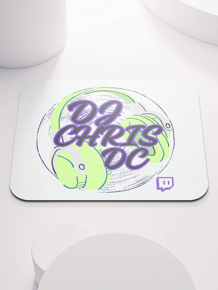 Mouse Pad With Lime Green Graphic product image (1)