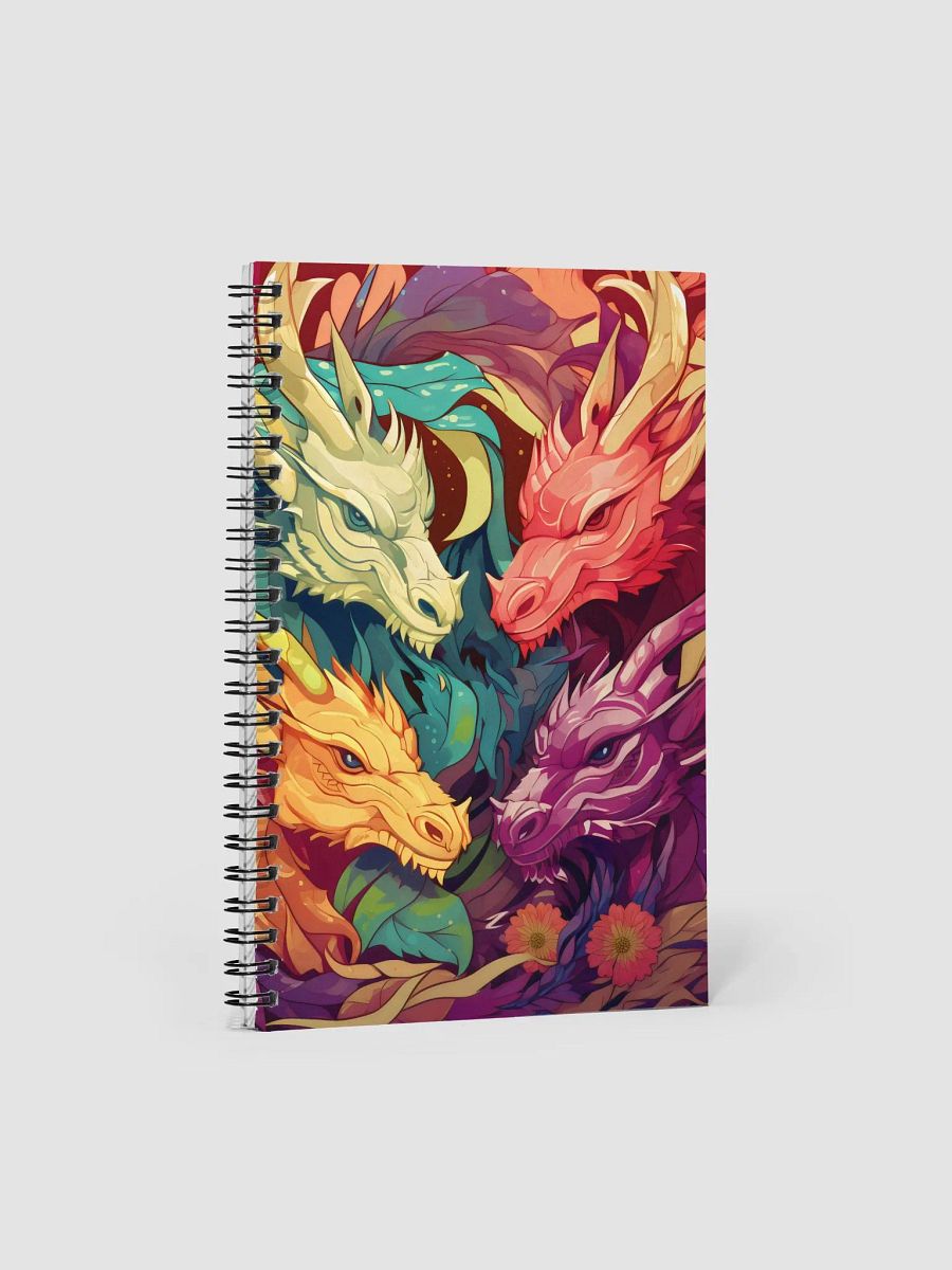 Dragon Fierce Harmony Spiral Notebook product image (1)