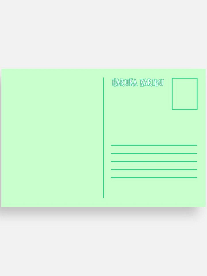 Hakura Karibu Postcard product image (2)