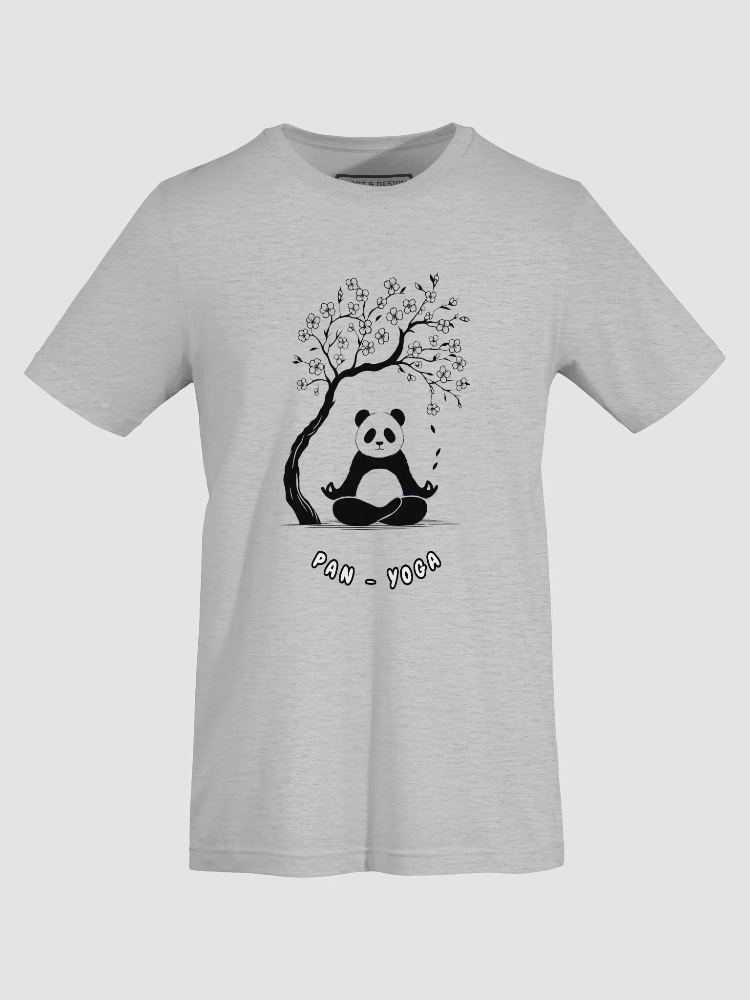 Panda Tree Yoga T-Shirt product image (7)