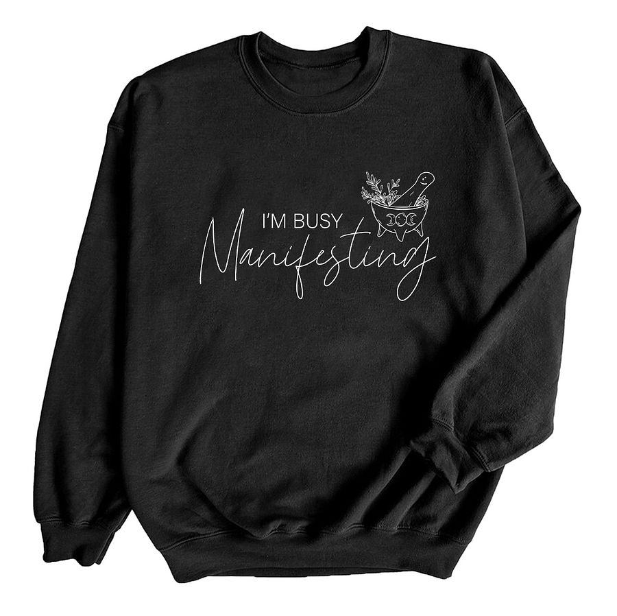 I'm Busy Manifesting Crewneck product image (9)