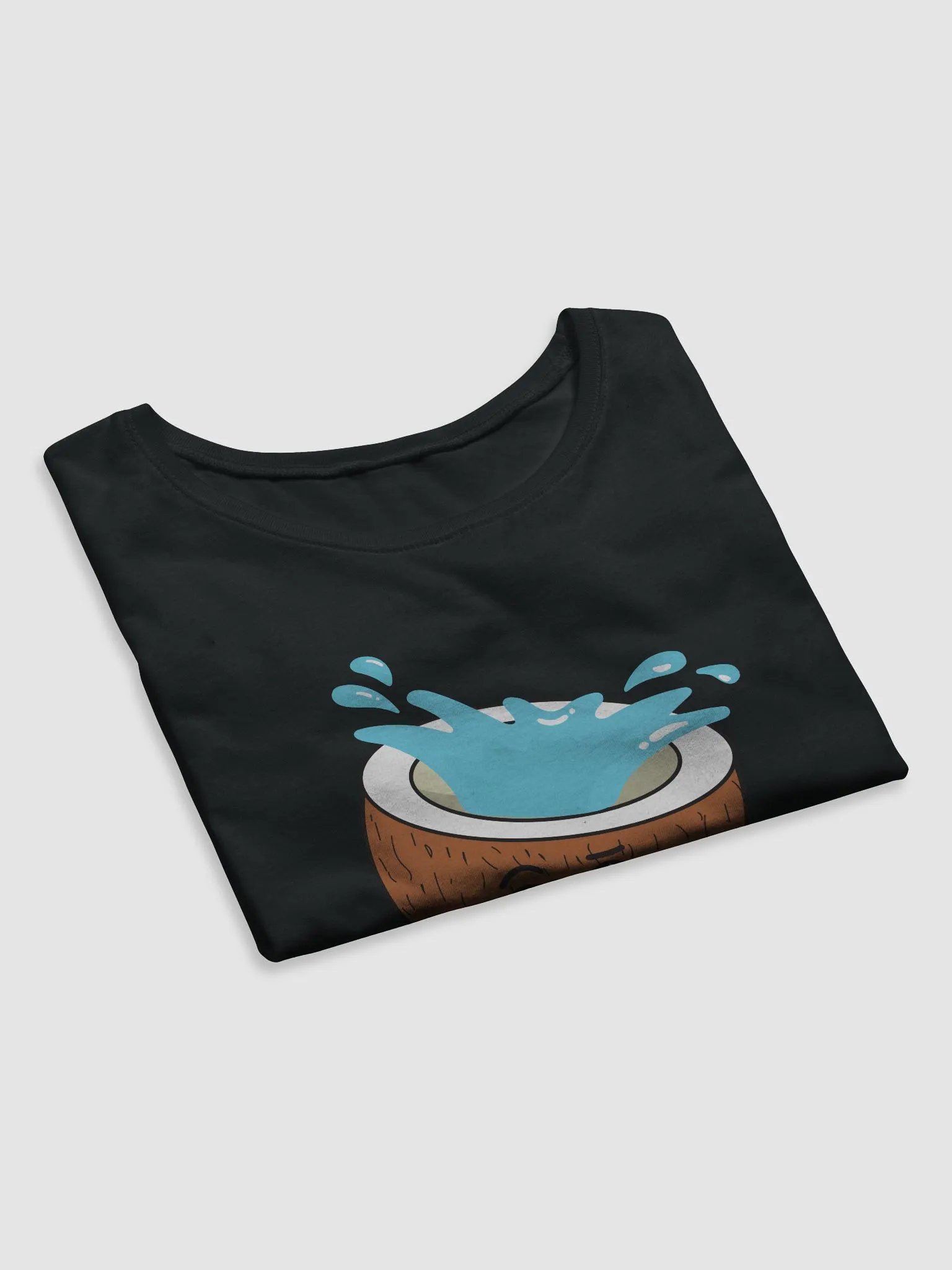 Coconuts Have Water In Them (Crop Tshirt) product image (14)