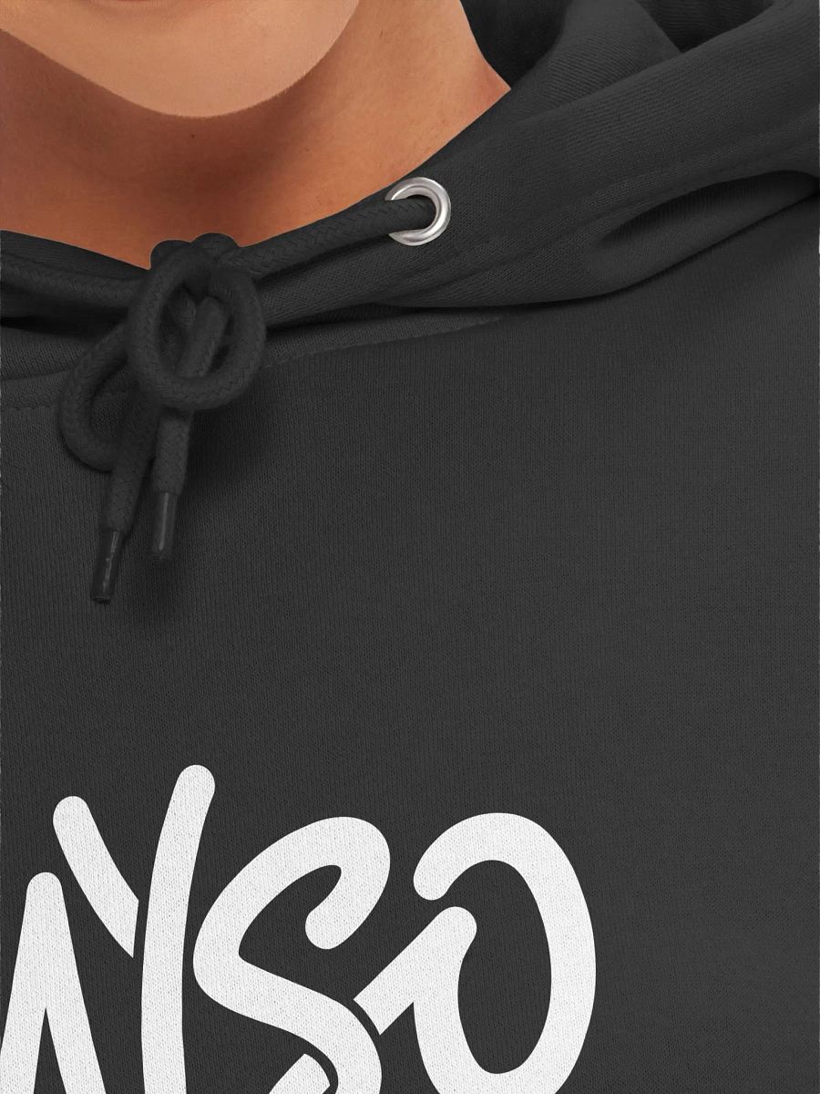 MYSO Black Hoodie with White Solo Logo product image (7)