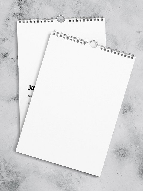 Photo showing Wall Calendar (Blank)