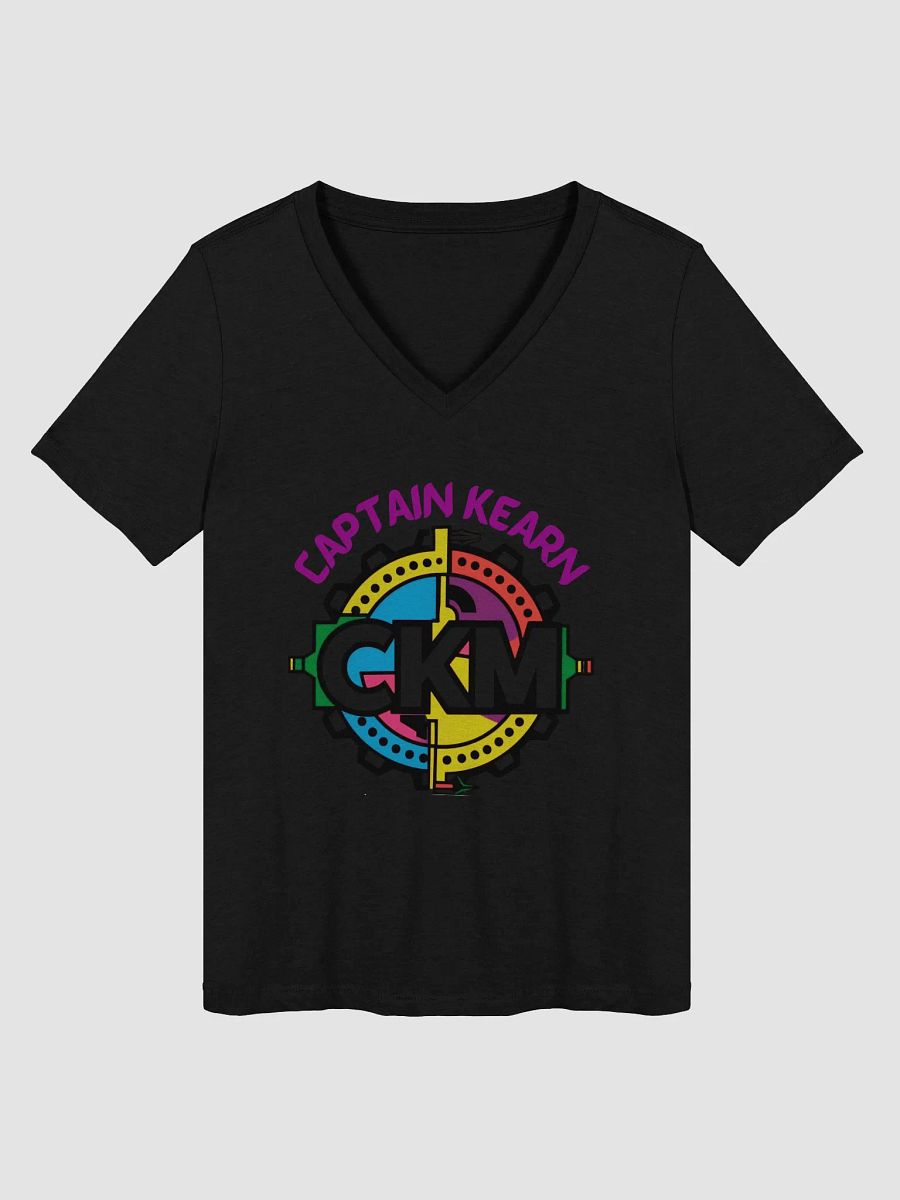 Captain Kearn Colorful Logo Women's V-Neck T-Shirt product image (4)