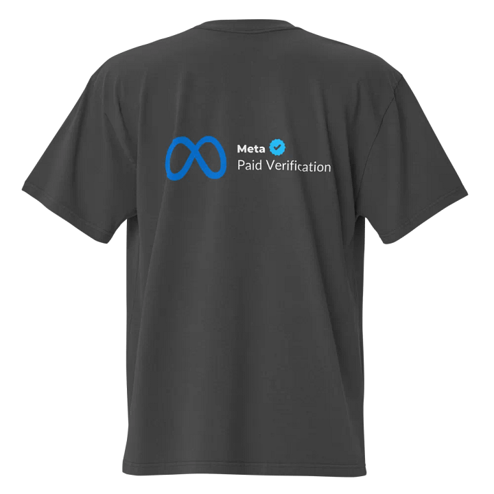 The Verified Edge Women's T-Shirt – Black | Meta Paid Verification product image (2)