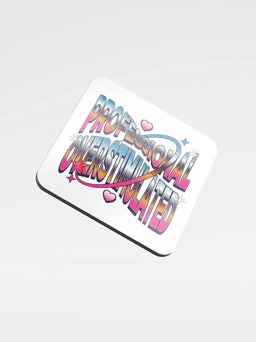 Professional Overstimulated Vibes Coaster Set product image (1)