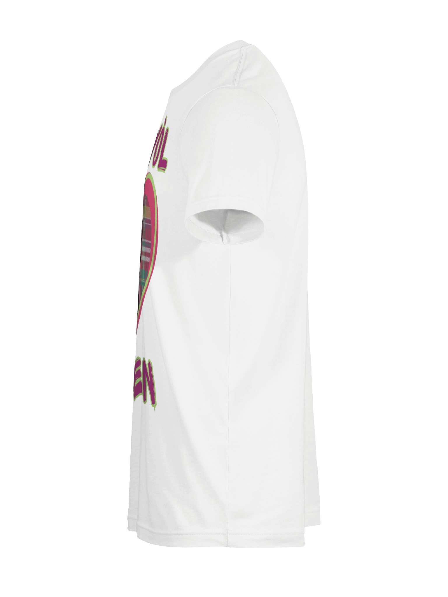 Kwéyòl Queen Heart Silhouette T-Shirt product image (11)