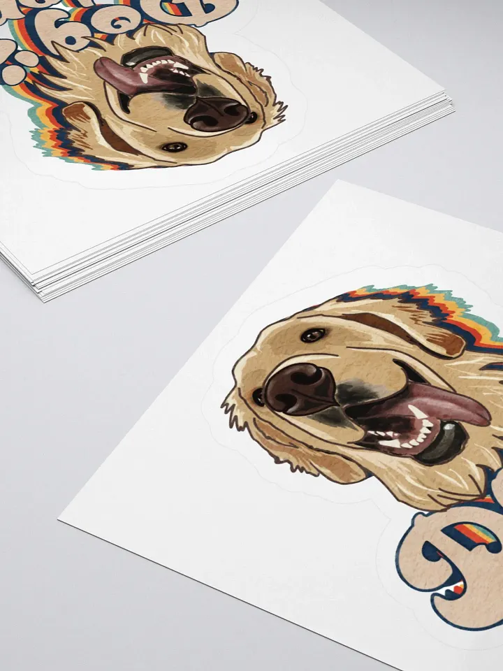 Golden Retriever Dog Mom Sticker product image (2)