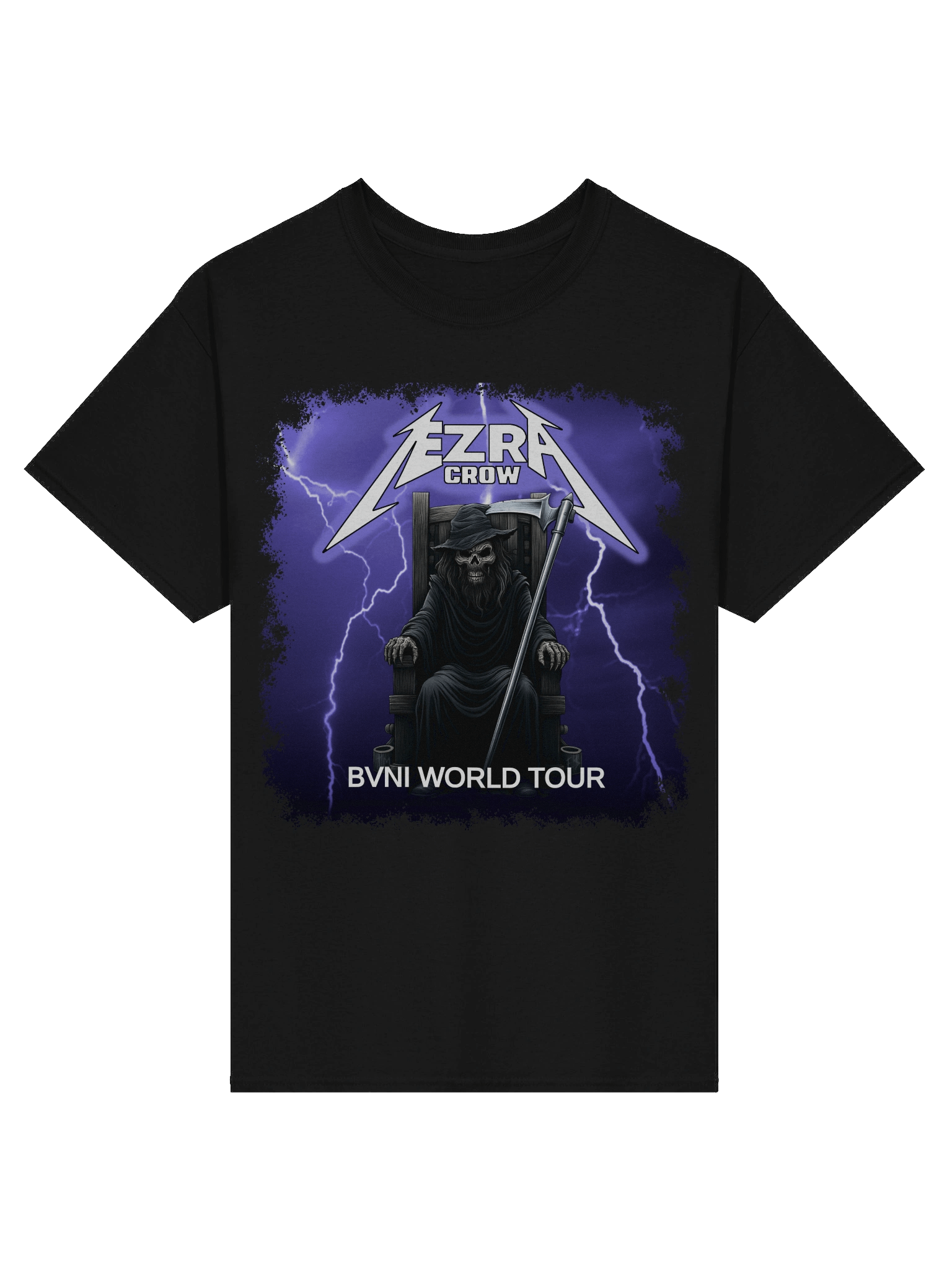 Ezra Crow 2025 World Tour Heavy Weight Tee product image (1)