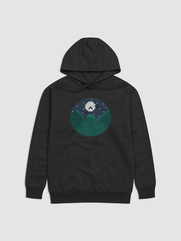 Mountain Harbingerofbeth Logo Hoodie designed by Cassafrassarole product image (1)