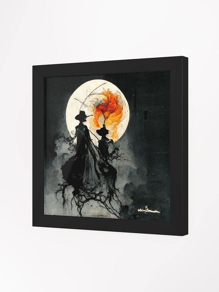 Vibrant Ayous Wood Framed Matte Poster product image (9)