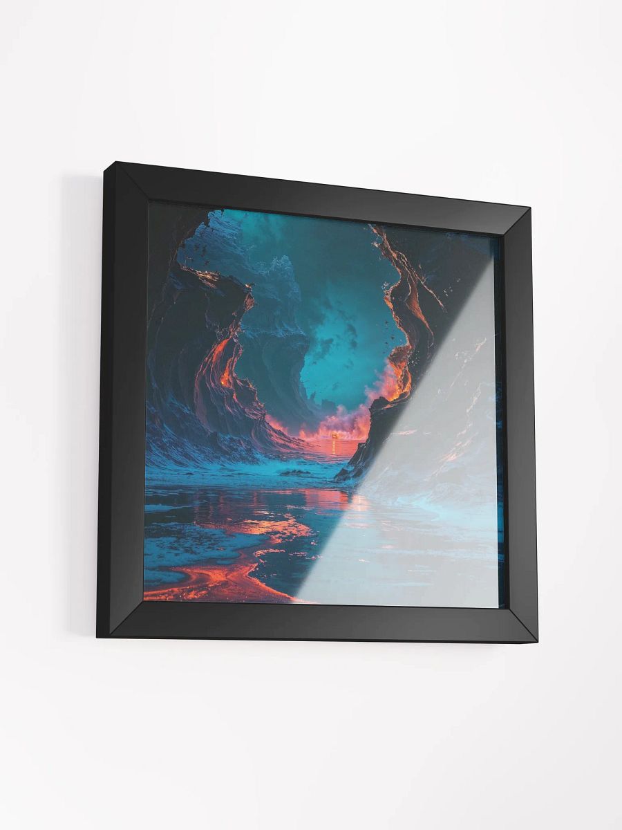 Veins of Fire, Breath of Ice Framed Print product image (28)