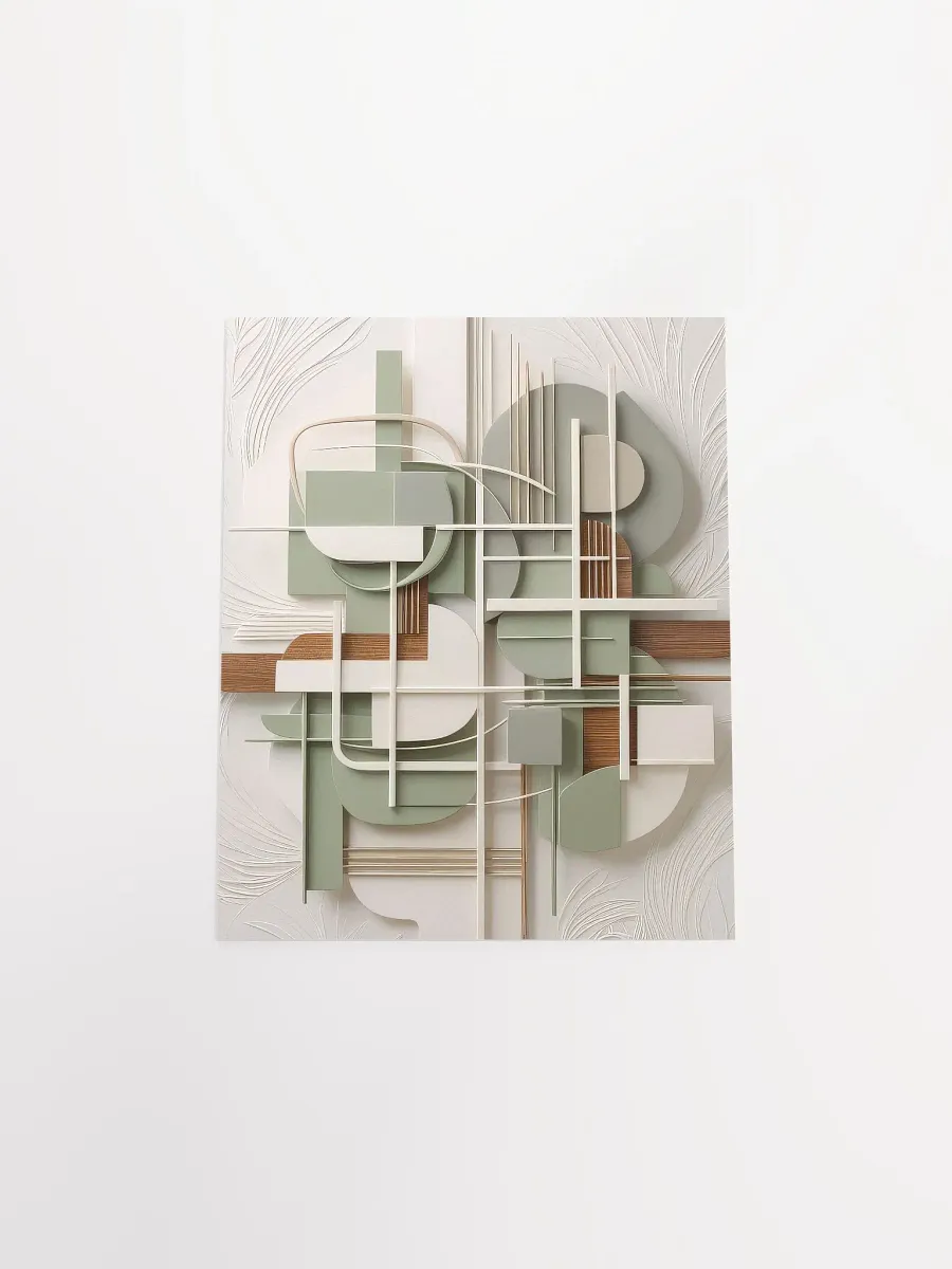 Modern Minimalist Art v3 - Poster - Small and Standard Sizes - 8x10-11x14-12x16-16x20 Inches product image (16)