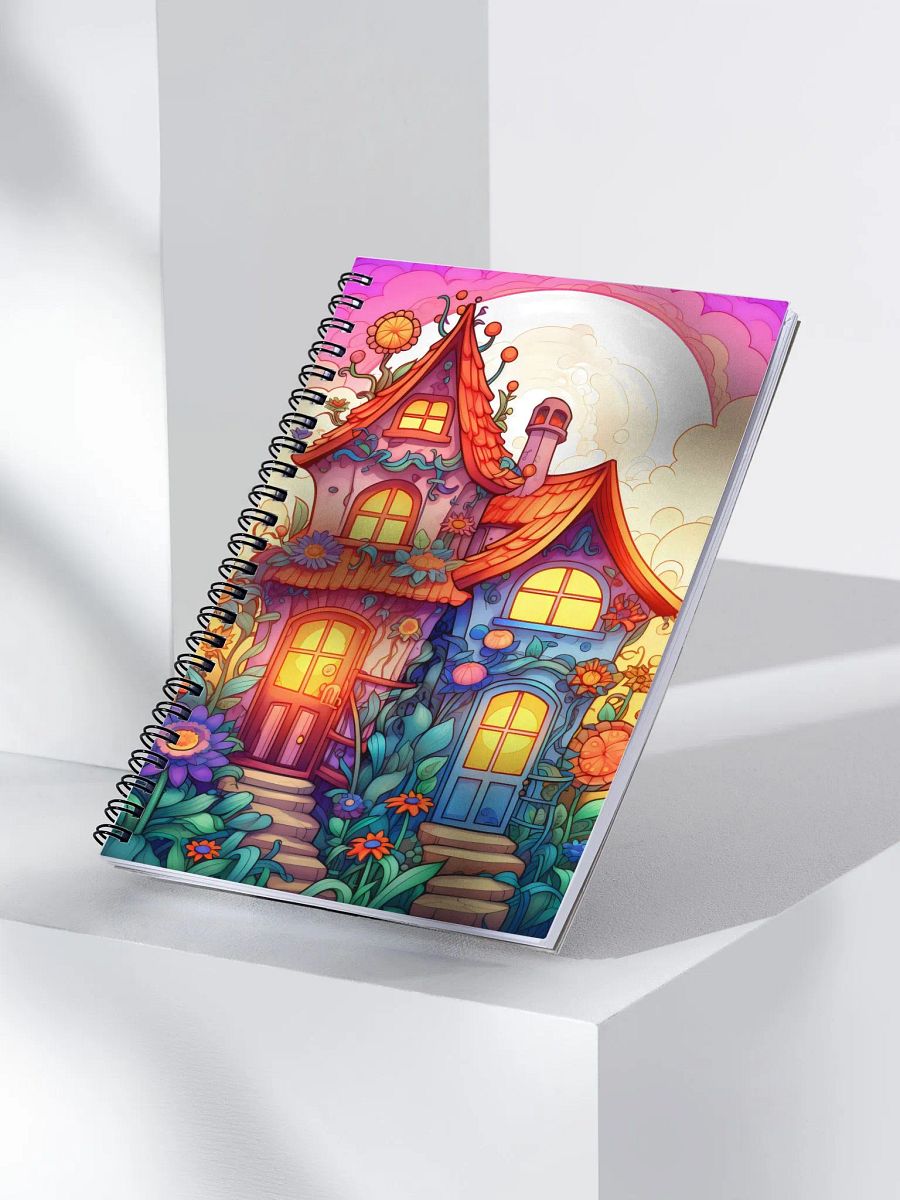 Enchanted Cottage Dreams Spiral Notebook product image (3)