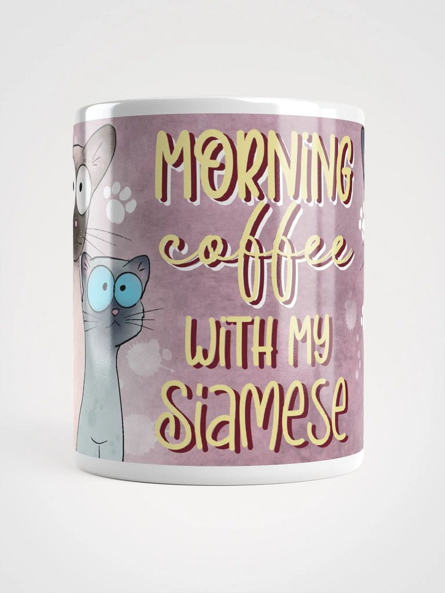 Morning Coffee with My Siamese Mug product image (2)