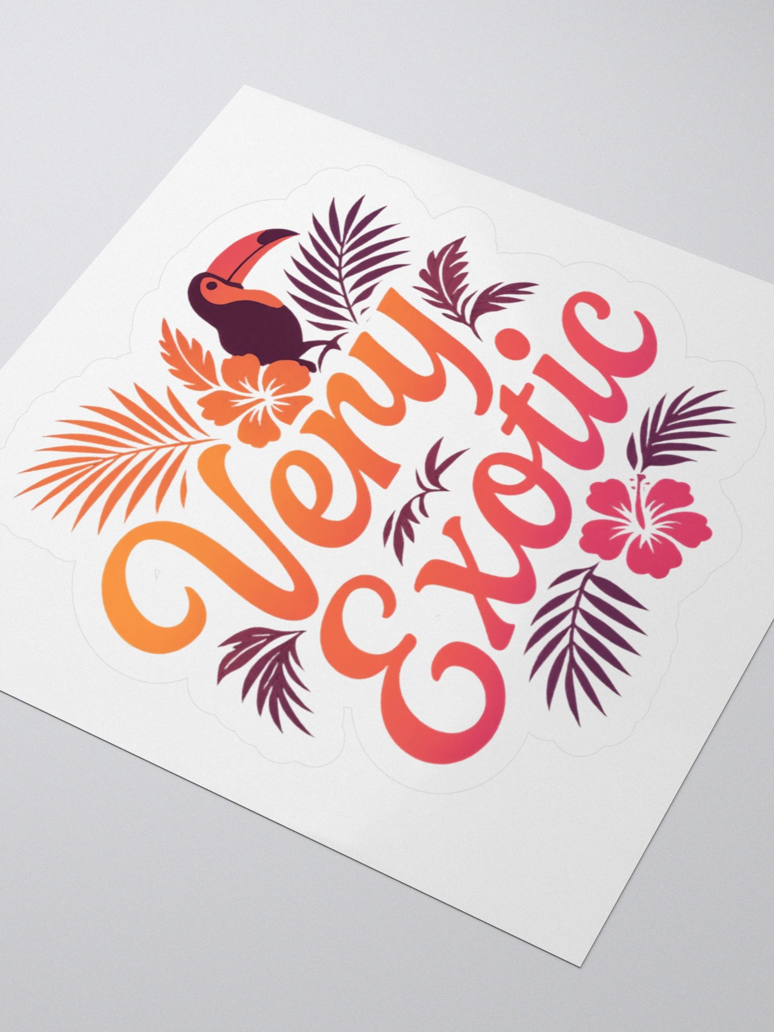Very Exotic Kiss Cut Stickers product image (12)