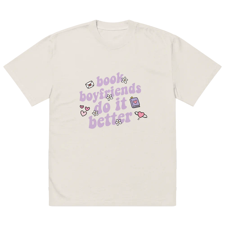 Book Boyfriend Faded T-Shirt product image (2)