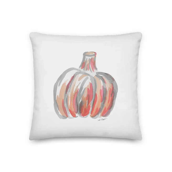 Watercolor Pumpkin Pillow 2 product image (2)