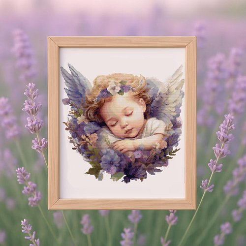 🪻Baby Lavender Angel Cross Stitch Pattern
Perfect for any Angel lover!​​​​​​​​​​
✨Easy-to-follow design, instant PDF
📏200 x 1...