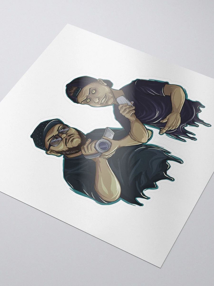 Zombie Dave & Ryan Sticker product image (3)