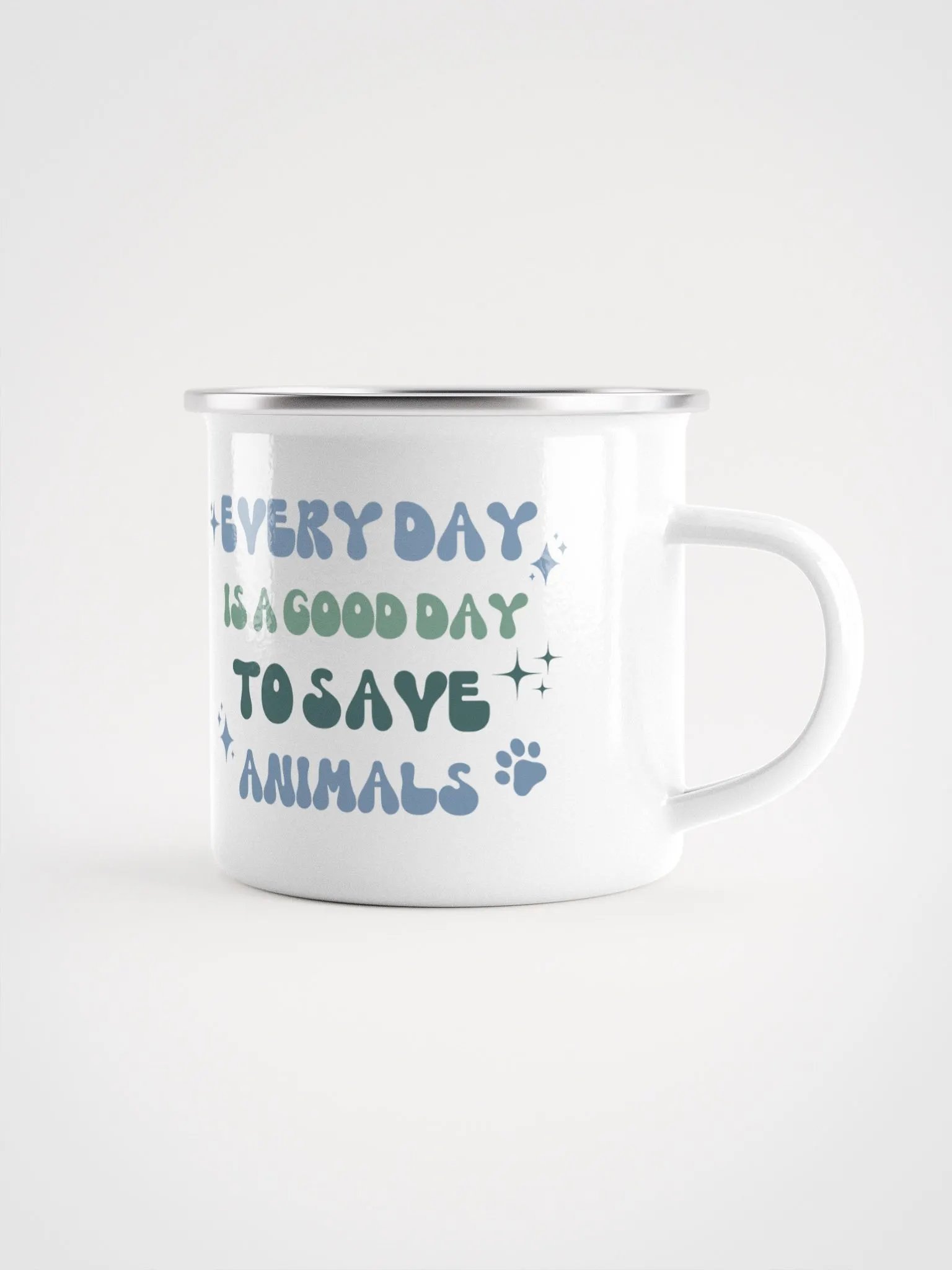 "In my vet tech era" enamel Mug product image (1)