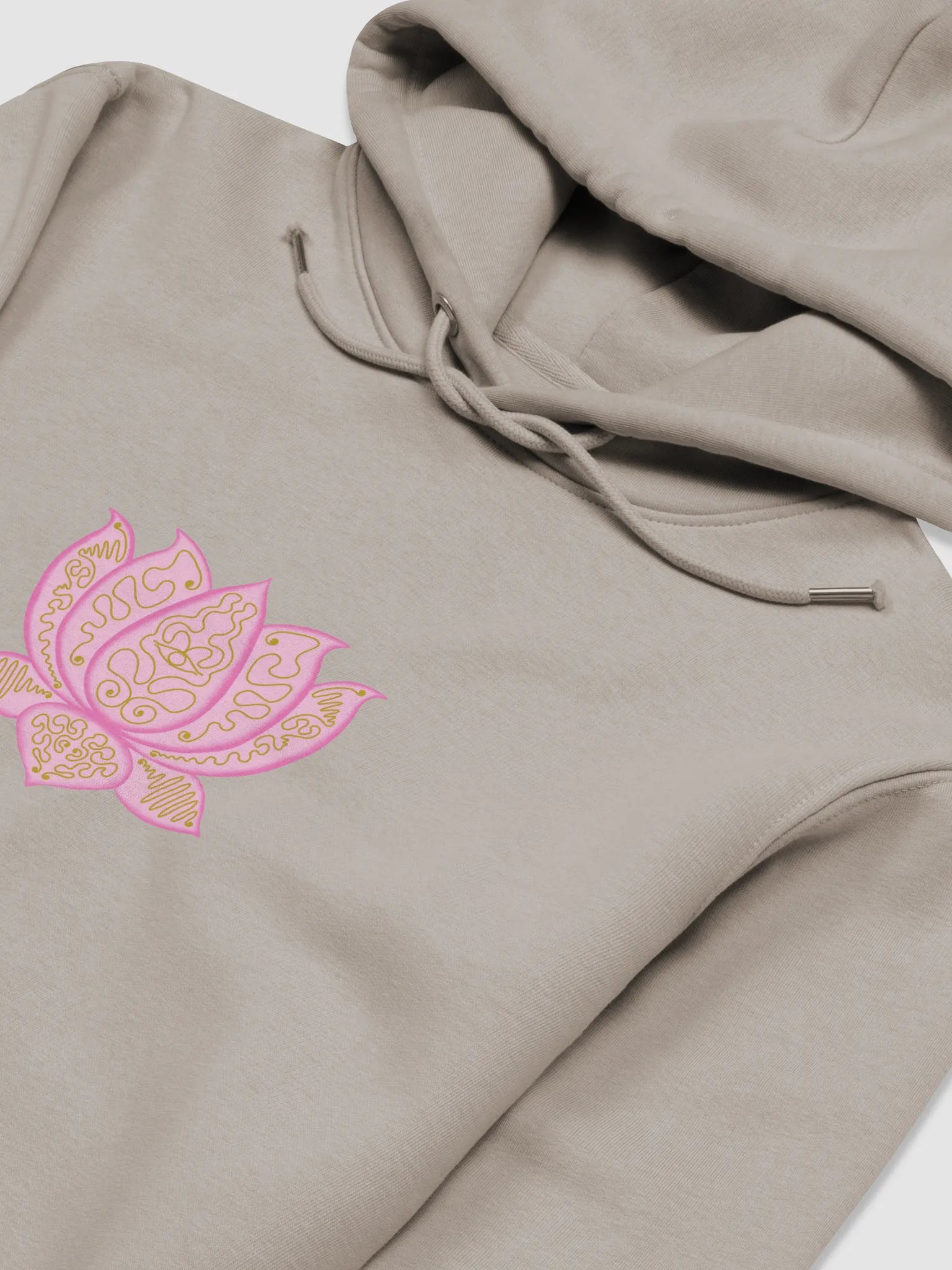 Golden Lotus Eye Eco Hoodie product image (3)
