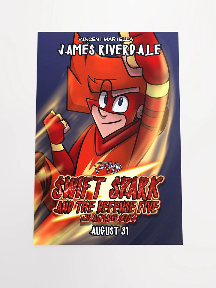 Swift Spark and the Defense Five: Swift Spark Character Poster product image (1)