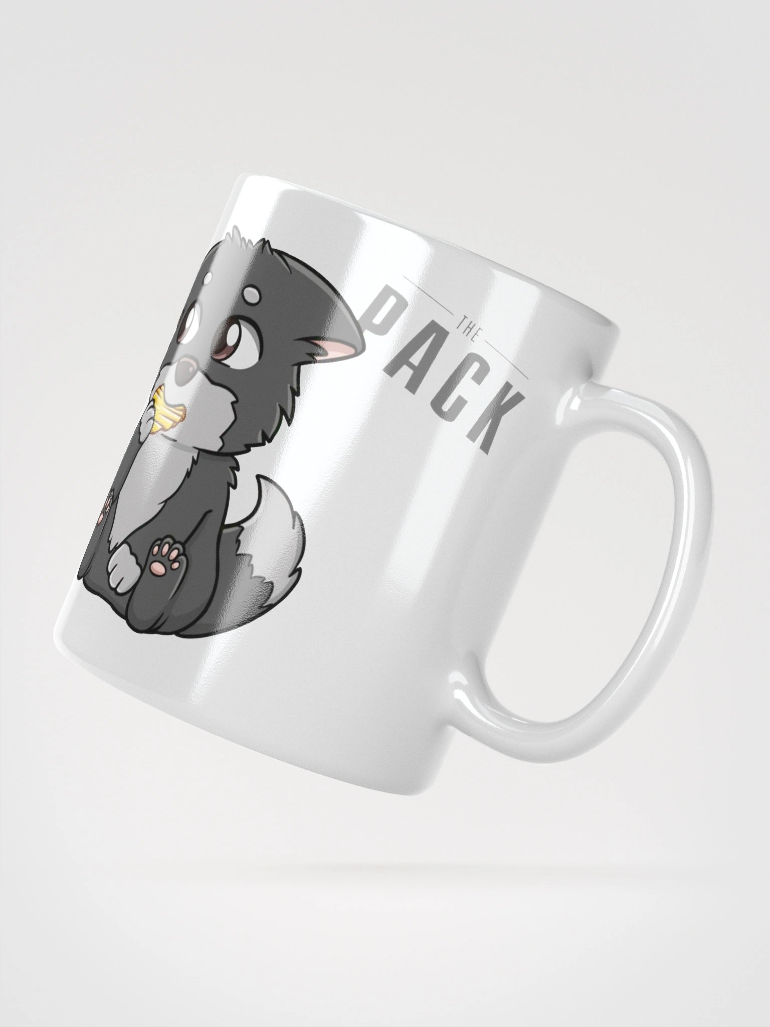 White Emote Mug - Nom product image (5)