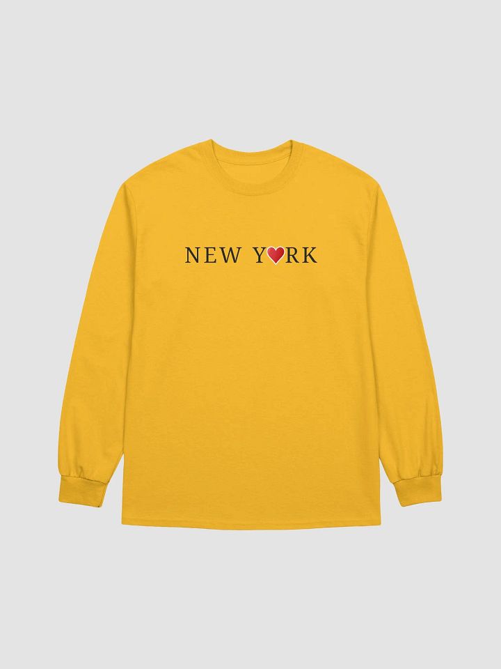 'New York' Long Sleeve Ultra Cotton T-Shirt product image (13)
