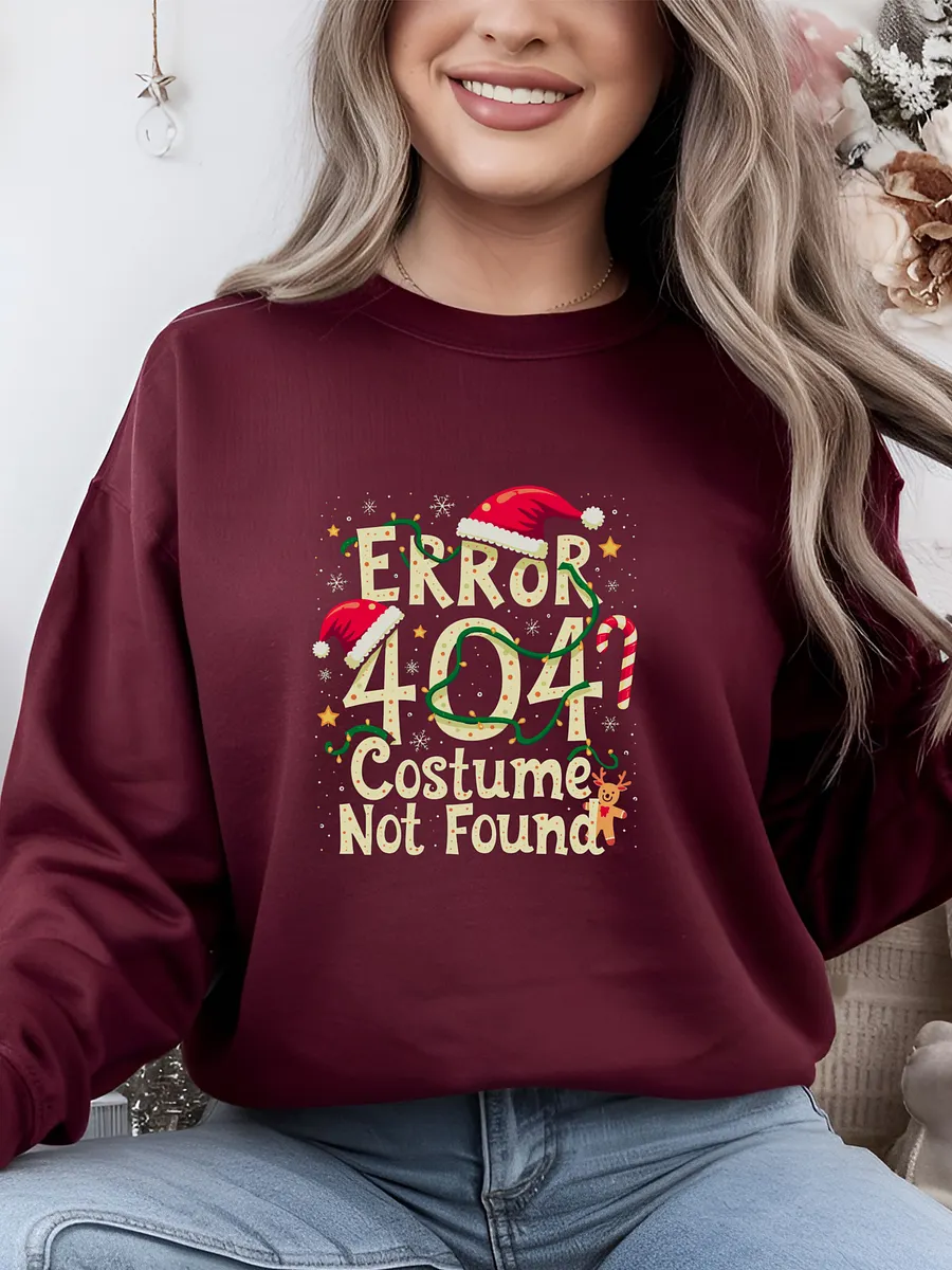 Error 404 Costume Not Found Sweatshirt product image (1)