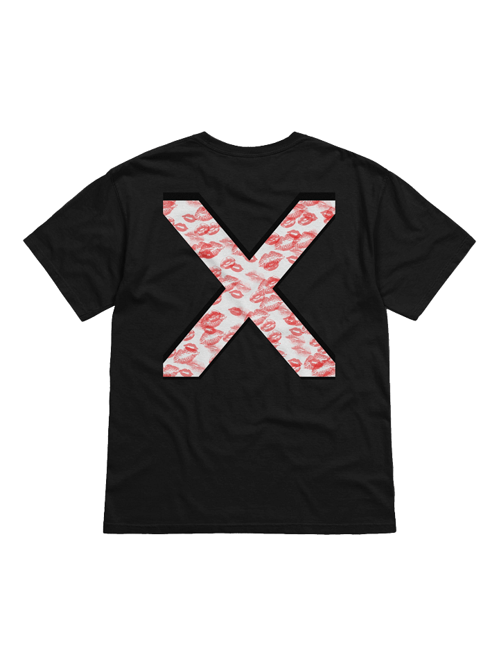 White X Red Lipstick Kisses | Shirt product image (24)