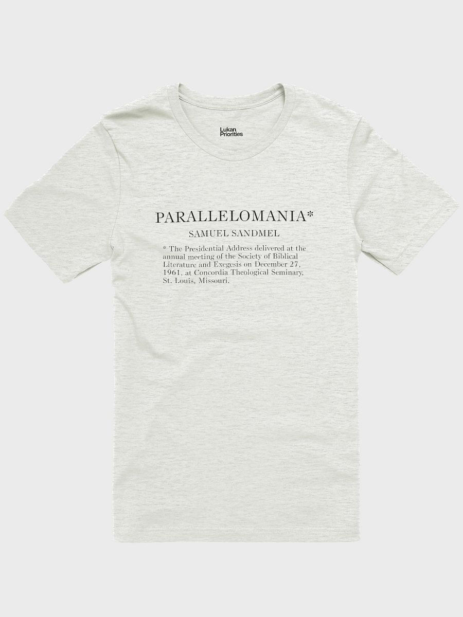 PARALLELOMANIA Tee product image (1)