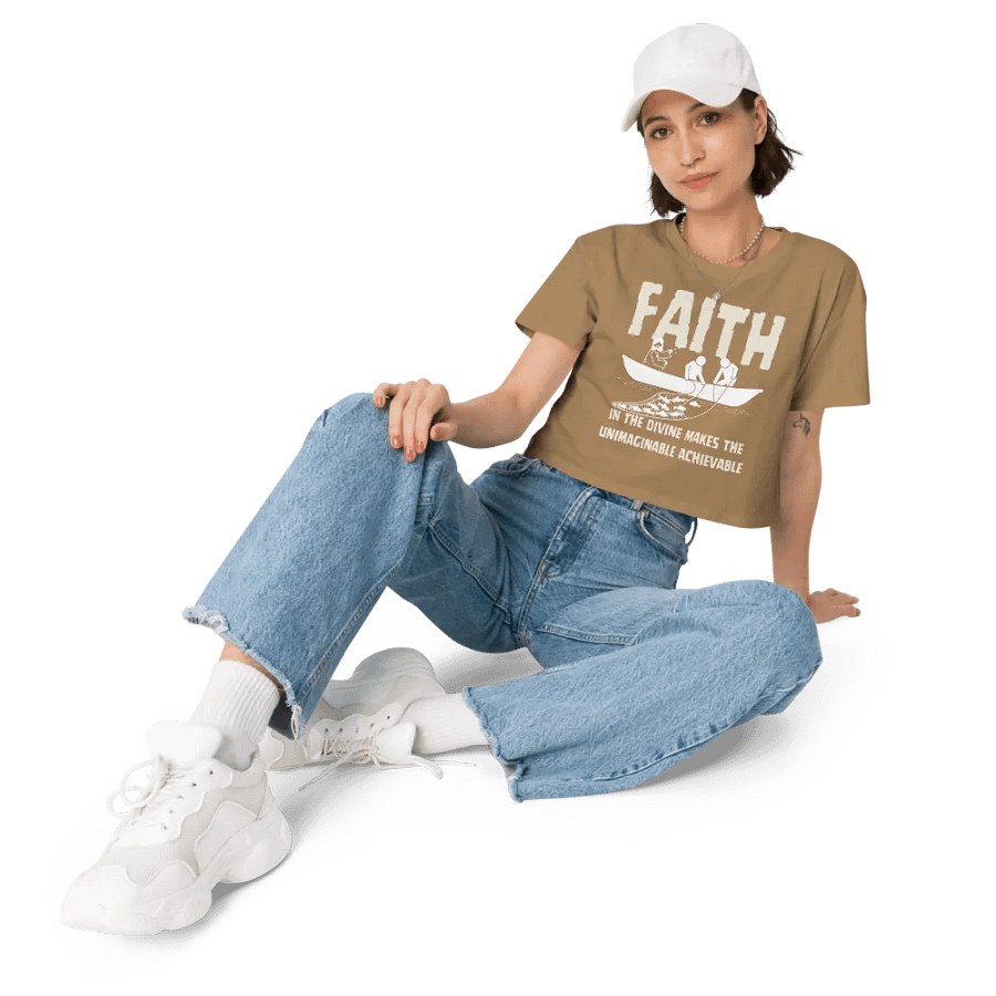 Faith in the Devine Women's Premium Crop Top product image (1)